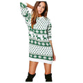 Christmas Print Fashion Women's Dress