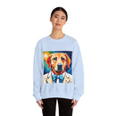 White Dog Unisex Heavy Blend™ Crewneck Sweatshirt