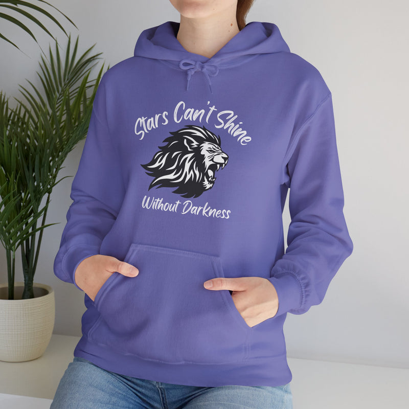Stars Can't Shine Without Darkness Unisex Heavy Blend™ Hooded Sweatshirt