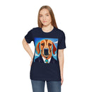 Blue Dog Unisex Jersey Short Sleeve Tee