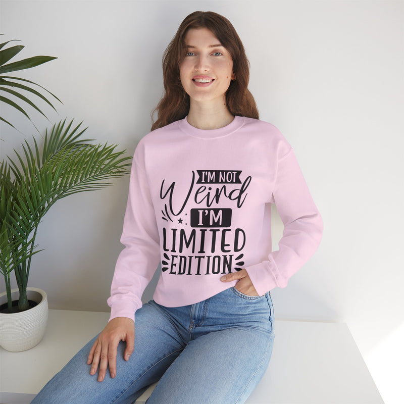 I'm Not Weird I'm Limited Edition Unisex Heavy Blend™ Crewneck Sweatshirt