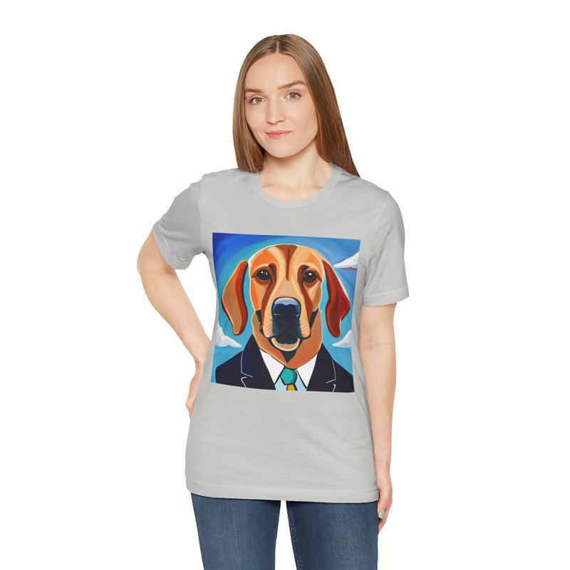 Blue Dog Unisex Jersey Short Sleeve Tee
