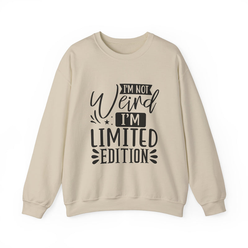 I'm Not Weird I'm Limited Edition Unisex Heavy Blend™ Crewneck Sweatshirt