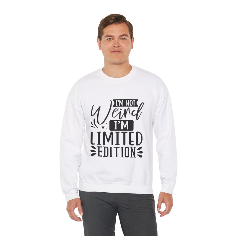 I'm Not Weird I'm Limited Edition Unisex Heavy Blend™ Crewneck Sweatshirt