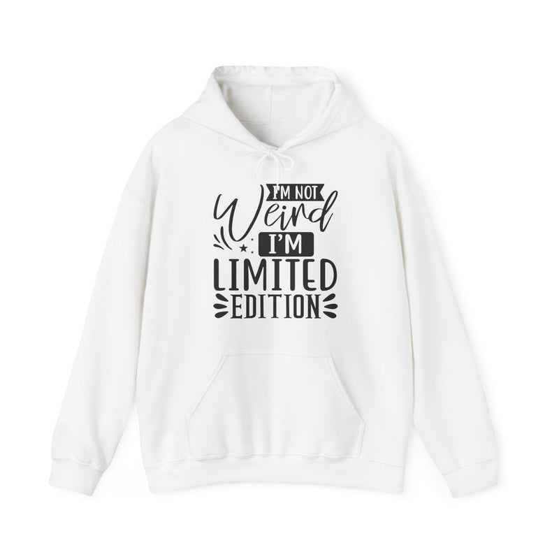 I'm Not Weird I'm Limited Edition Unisex Heavy Blend™ Hooded Sweatshirt