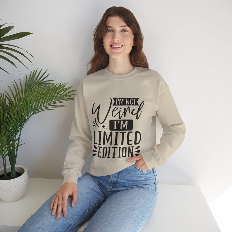 I'm Not Weird I'm Limited Edition Unisex Heavy Blend™ Crewneck Sweatshirt