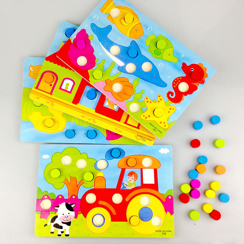 Baby Color Matching Cognitive Blocks