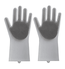 Silicone Cleaning Brush Scrubbing Gloves - Shopeez