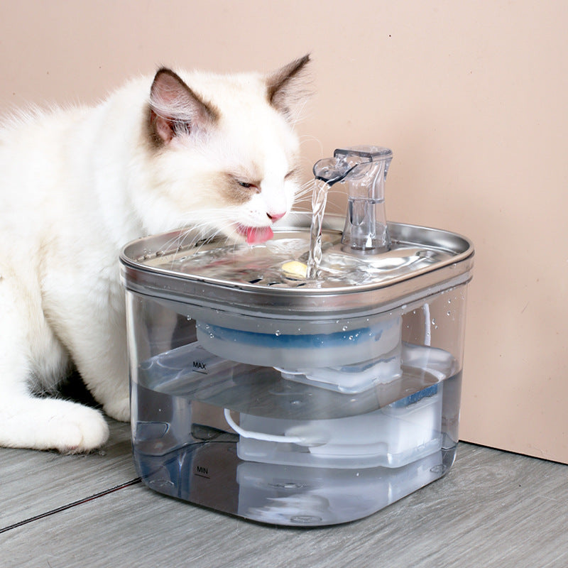 Pet Stainless Circulation Water Dispenser - Shopeez