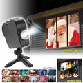 Christmas Mini Window Laser Theater Projector Movies - Shopeez