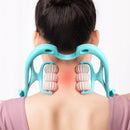 Manual Six-wheel Neck Massager - Shopeez
