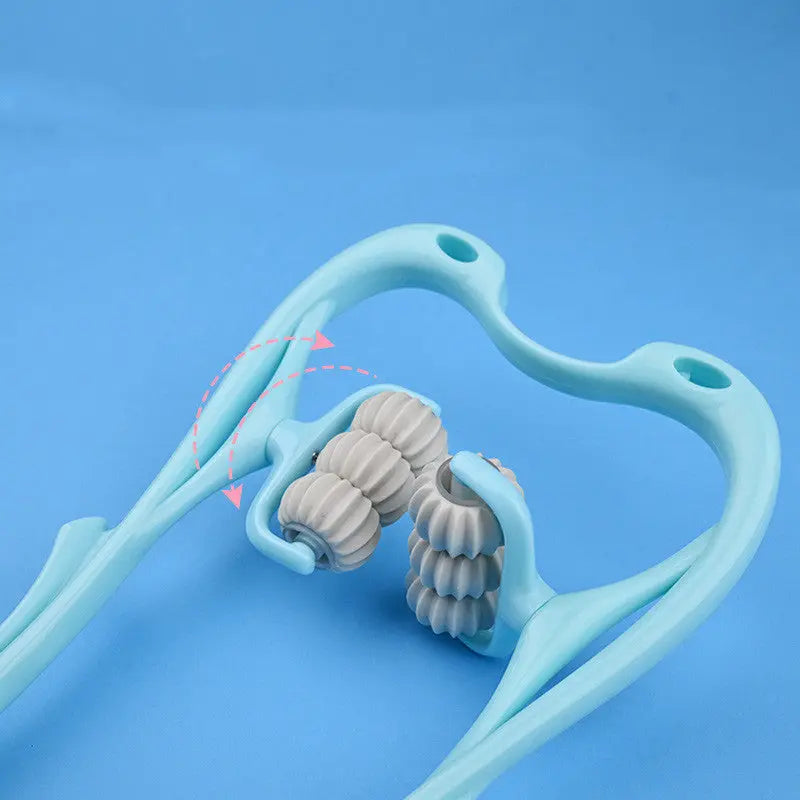 Manual Six-wheel Neck Massager - Shopeez
