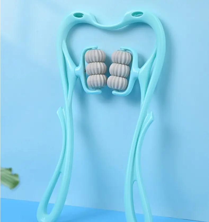 Manual Six-wheel Neck Massager - Shopeez
