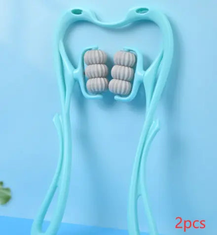 Manual Six-wheel Neck Massager - Shopeez