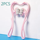 Manual Six-wheel Neck Massager - Shopeez