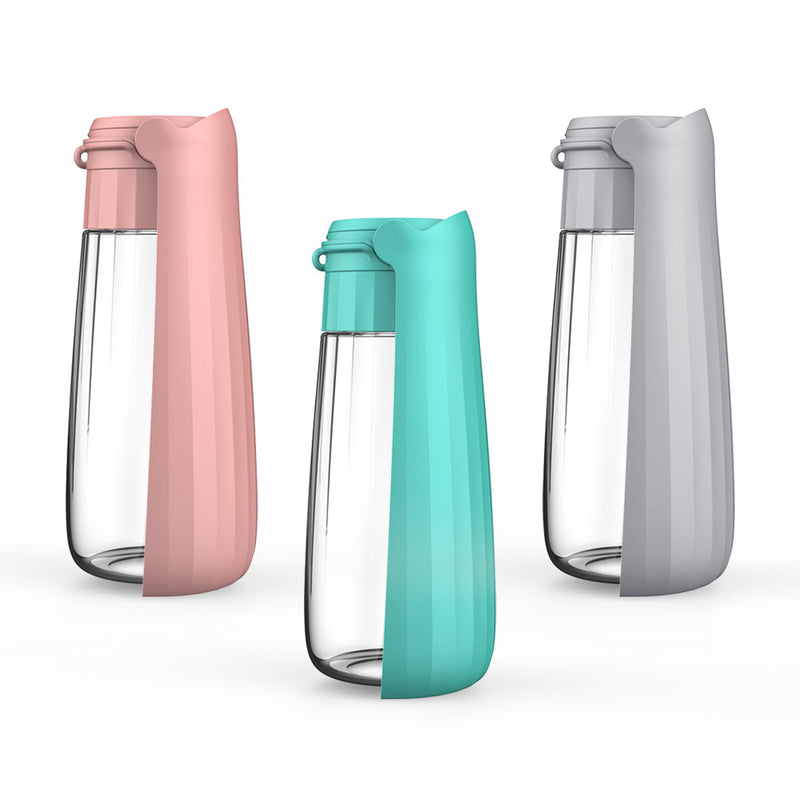 Pet Water Cup Outdoor Portable Folding Dog Water Bottle 550ml