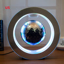 Round LED World Map Floating Globe Magnetic - Shopeez