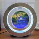 Round LED World Map Floating Globe Magnetic - Shopeez