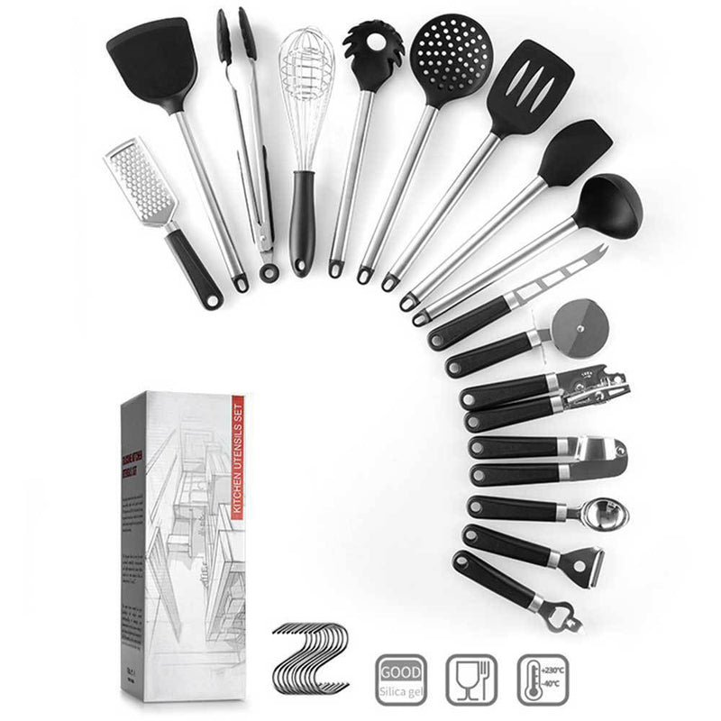 Kitchen Cooking Silicone Spoon Set