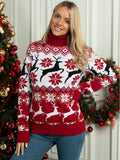 Christmas Couple Turtleneck Sweater