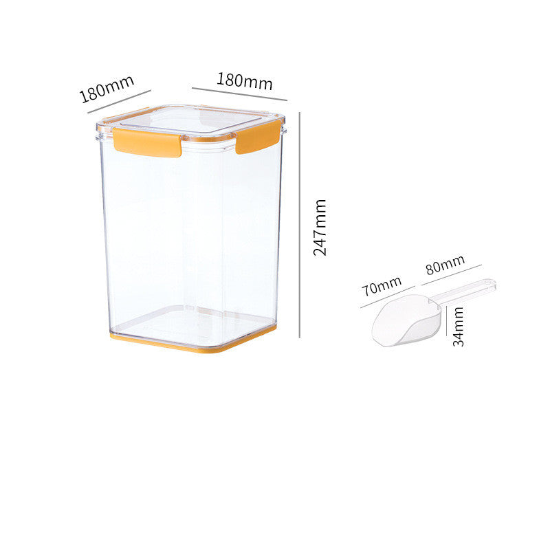Pet Cat Food Dog Food Sealed Storage Bucket - Shopeez