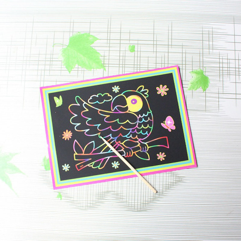 Kids Scratch Magic Painting Paper