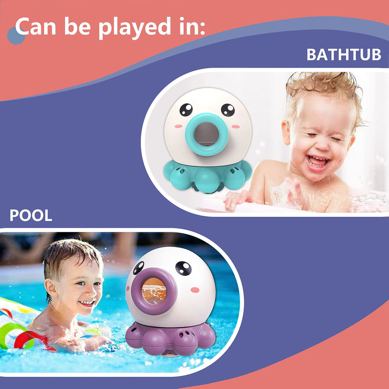 Kids Octopus Fountain Bath Toy