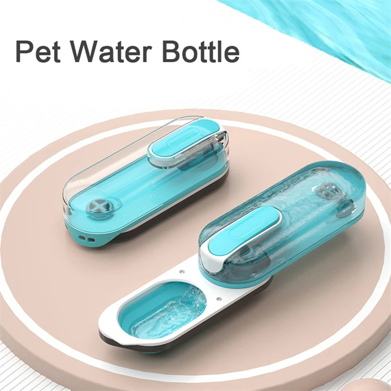 Dog Water Bottle Foldable Dog Water Dispenser For Outdoor Walking