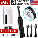 Rechargeable Sonic Electric Toothbrush Brush - Shopeez