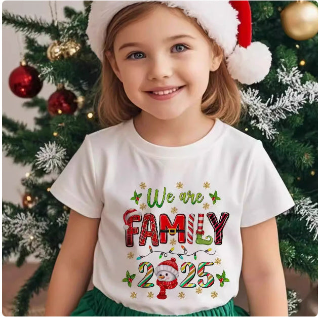 Children Christmas Clothing T-shirt