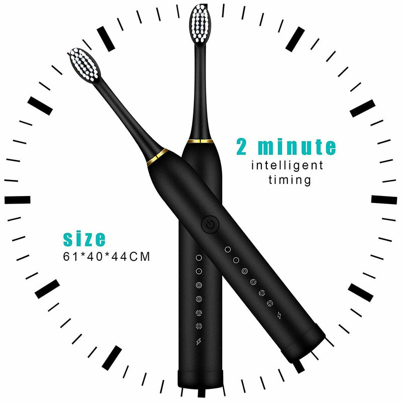 Rechargeable Sonic Electric Toothbrush Brush - Shopeez