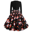 Christmas Retro A- Line Dress